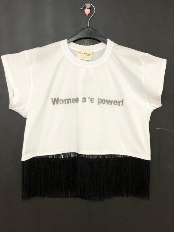 Women are Power Kadın Beyaz T-Shirt